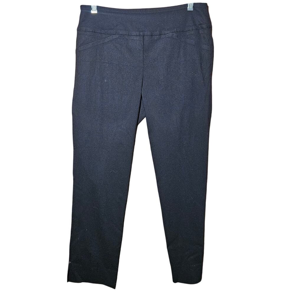 Elliott Lauren Black Pull On Dress Pants Size 6